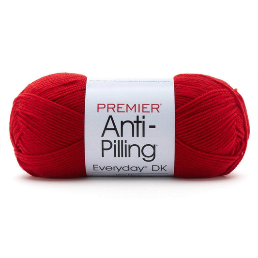 Premier Yarns Anti-Pilling Everyday DK Solids Yarn Really Red Pack of 3 *Pre-order*