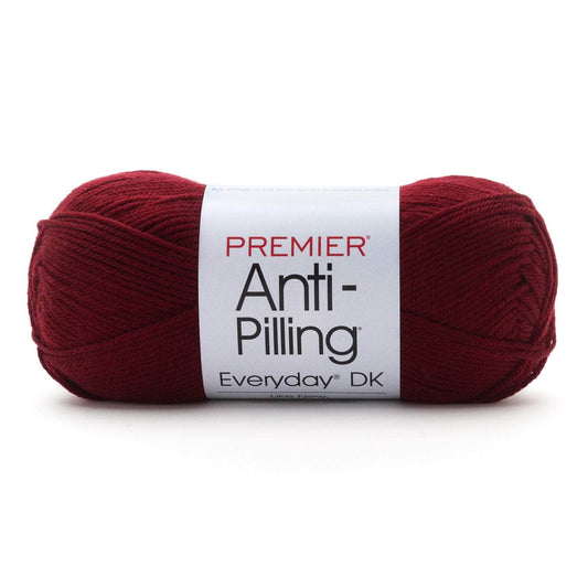 Premier Yarns Anti-Pilling Everyday DK Solids Yarn Garnet Pack of 3 *Pre-order*