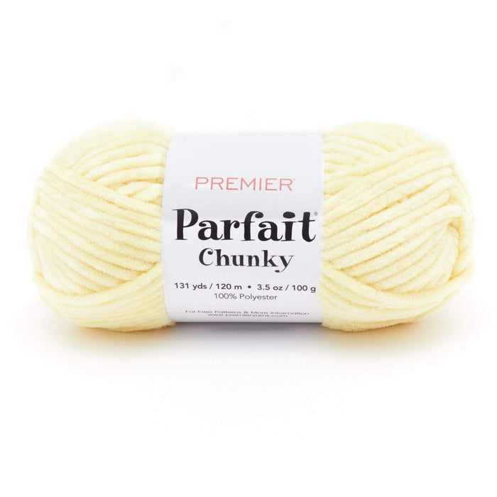 Premier Parfait Chunky Chenille yarn - Yellow