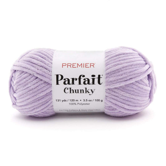 Premier Parfait Chunky Chenille yarn- lilac