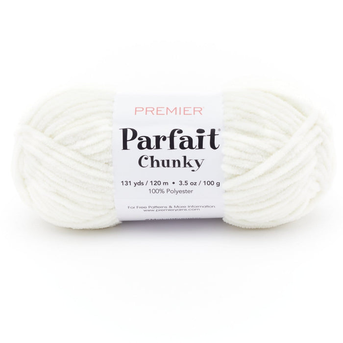 Premier Parfait Chunky Chenille yarn- Cream