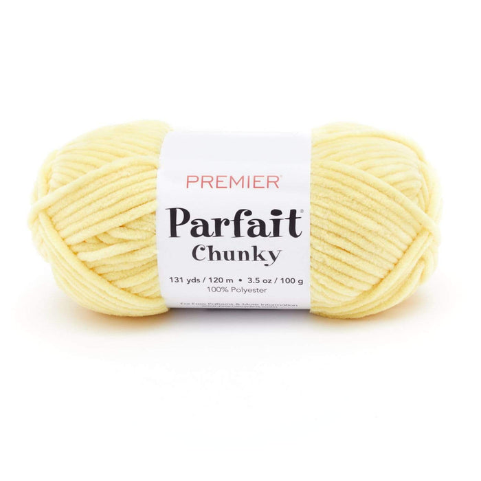 Premier Parfait Chunky Chenille yarn- sunshine
