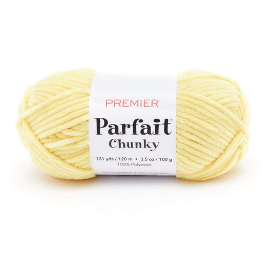 Premier Parfait Chunky Chenille yarn- sunshine
