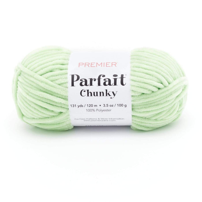 Premier Parfait Chunky Chenille yarn- key lime