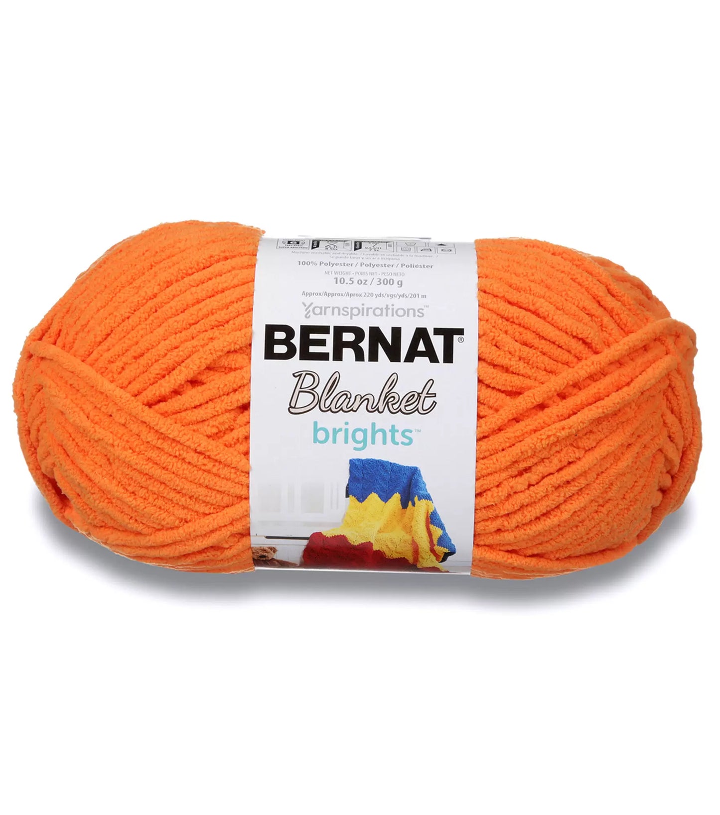 Bernat Blanket Baby Carrot Orange