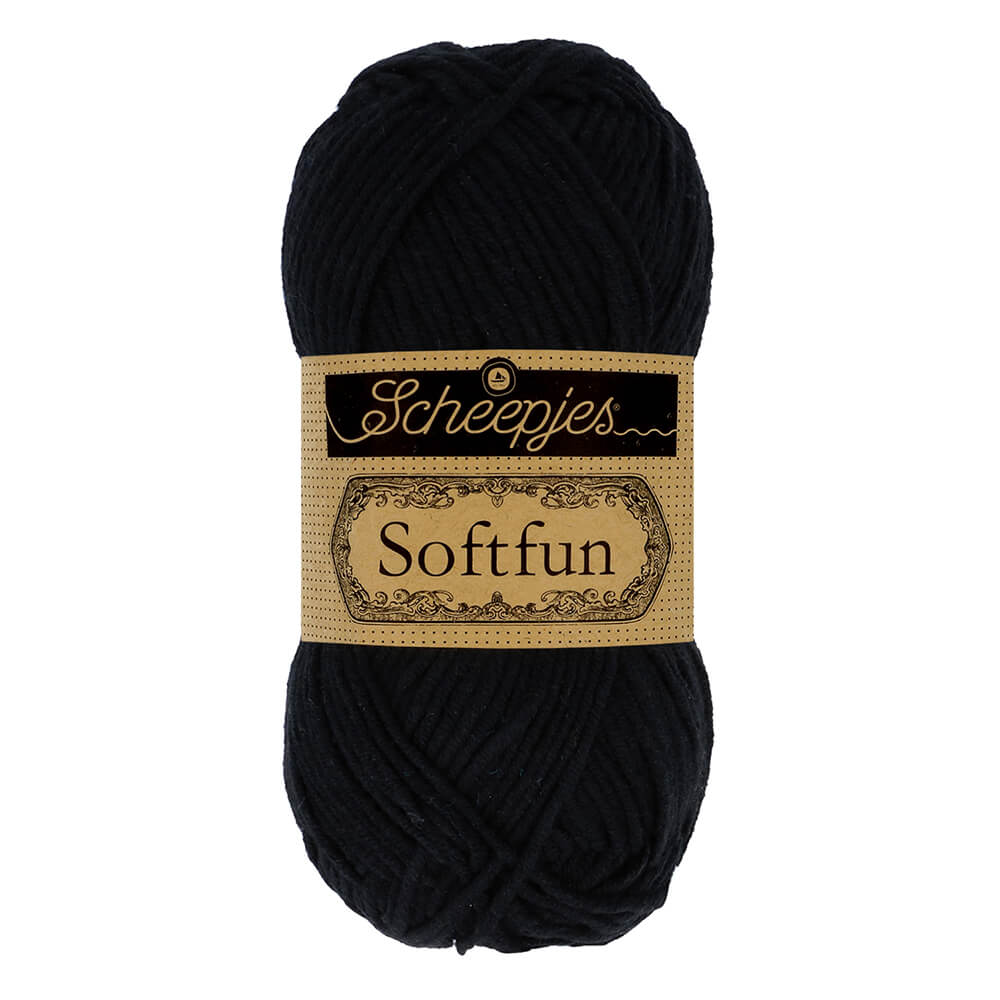 Scheepjes Softfun - 2408 Black