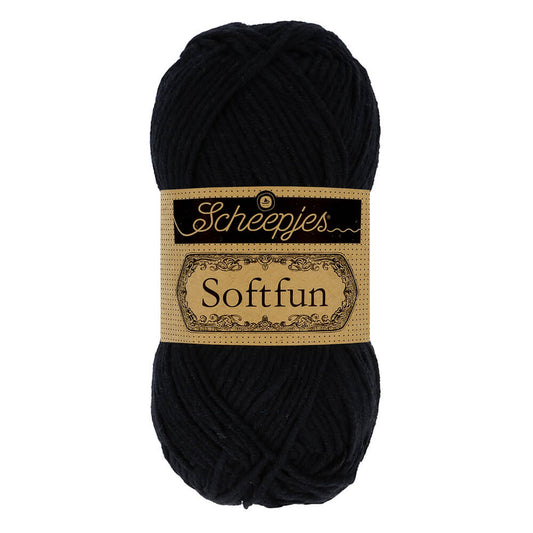 Scheepjes Softfun - 2408 Black