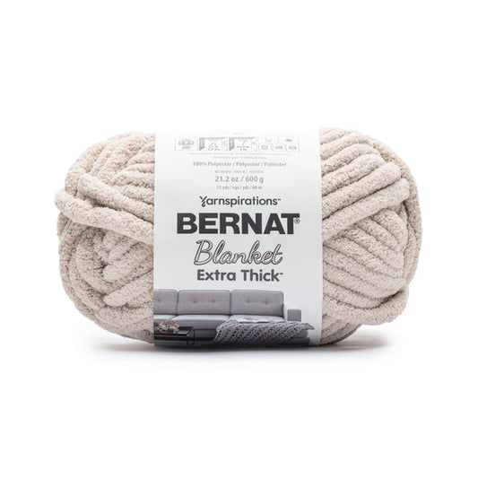 Bernat Blanket Extra Thick 600g Oatmeal Pack of 2 *Pre-order*