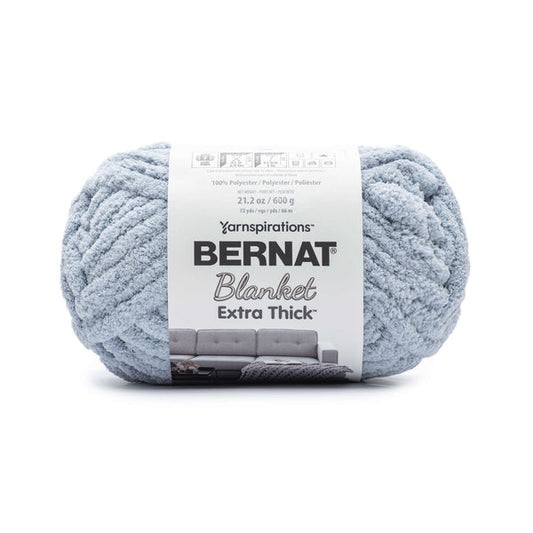 Bernat Blanket Extra Thick 600g Fog Blue Pack of 2 *Pre-order*