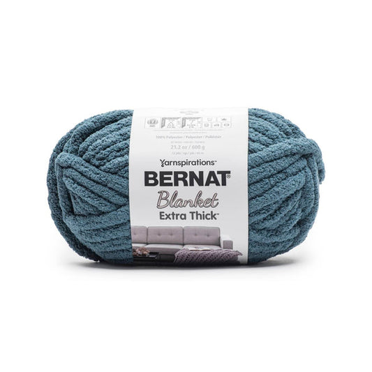 Bernat Blanket Extra Thick 600g Blue Spruce Pack of 2 *Pre-order*