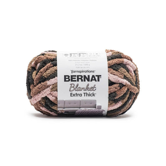 Bernat Blanket Extra Thick 600g Taupe Swirl Pack of 2 *Pre-order*