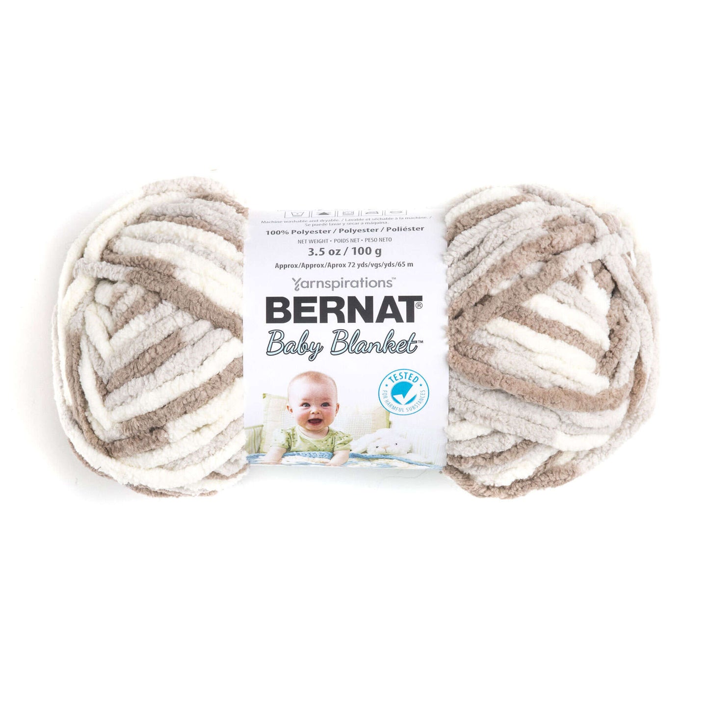 Bernat baby Blanket yarn Little Sand Castle 100g