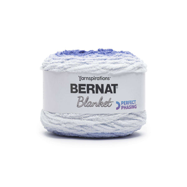 Bernat Blanket Perfect Phasing Yarn Dark Blue