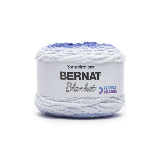Bernat Blanket Perfect Phasing Yarn Dark Blue pack of 2 *Pre-order*