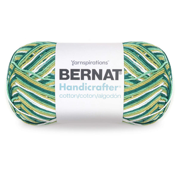 Bernat Handicrafter Cotton Yarn 340g - Ombres June Bug Pack of 2 *Pre-order*
