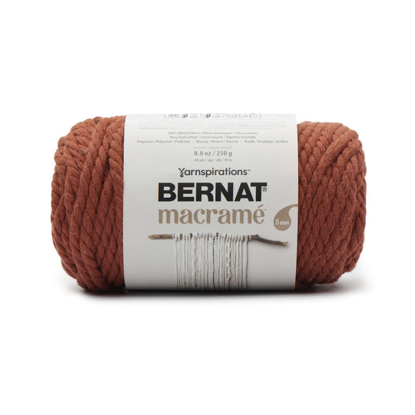 Bernat Macrame Yarn Burnt Orange Pack of 3 *Pre-order*