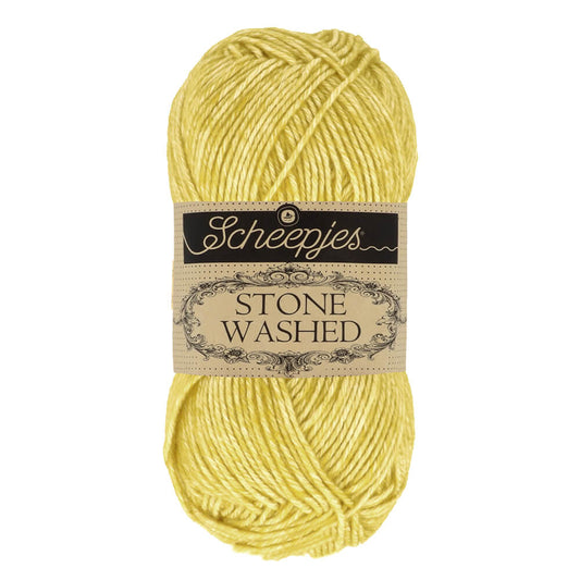Scheepjes Stone Washed - 812 Lemon Quartz