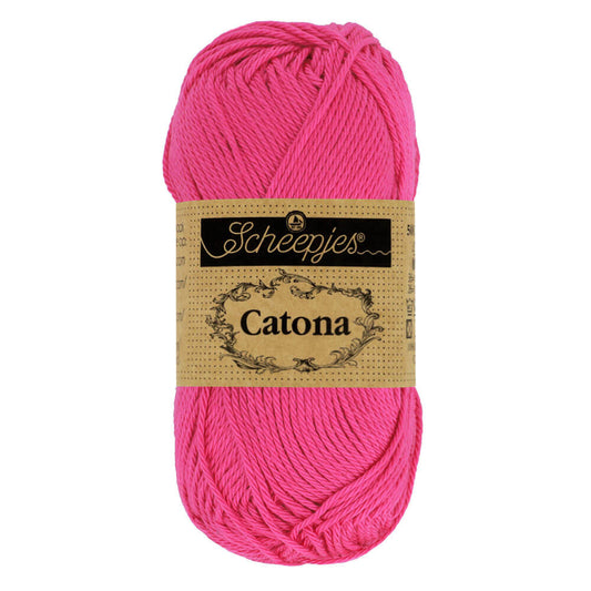 Scheepjes Catona114 Shocking Pink