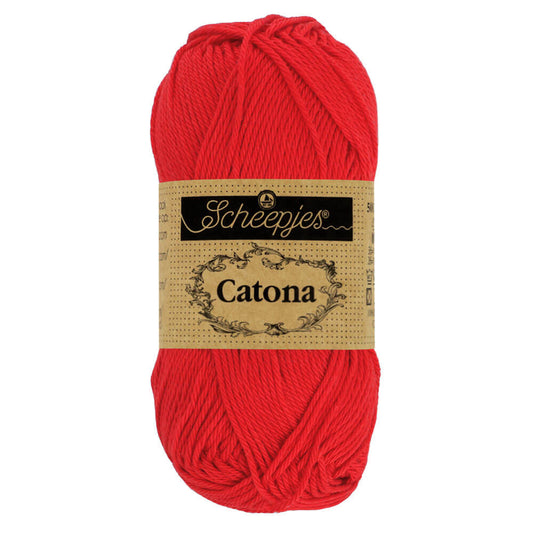 Scheepjes Catona115 Hot Red