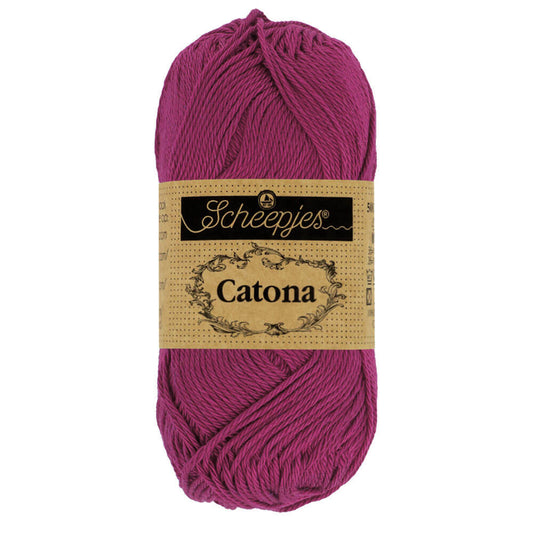 Scheepjes Catona128 Tyrian Purple