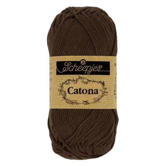 Scheepjes Catona162 Black Coffee