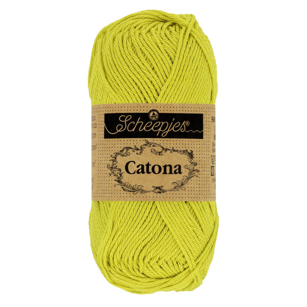 Scheepjes Catona245 Green Yellow