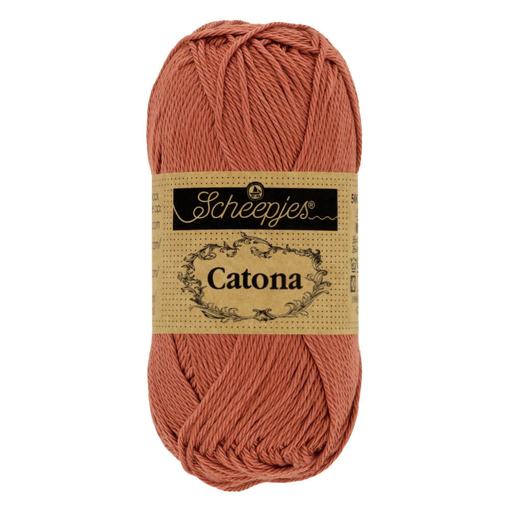 Scheepjes Catona504 Brick Red