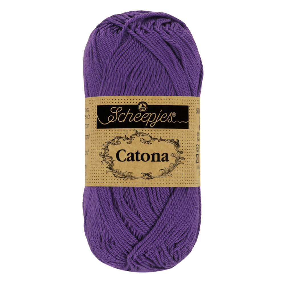 Scheepjes Catona521 Deep Violet