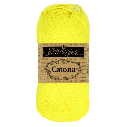 Scheepjes Catona - 601 Neon Yellow