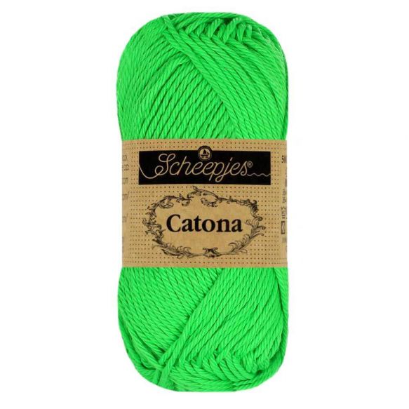 Scheepjes Catona - 602 Neon Green