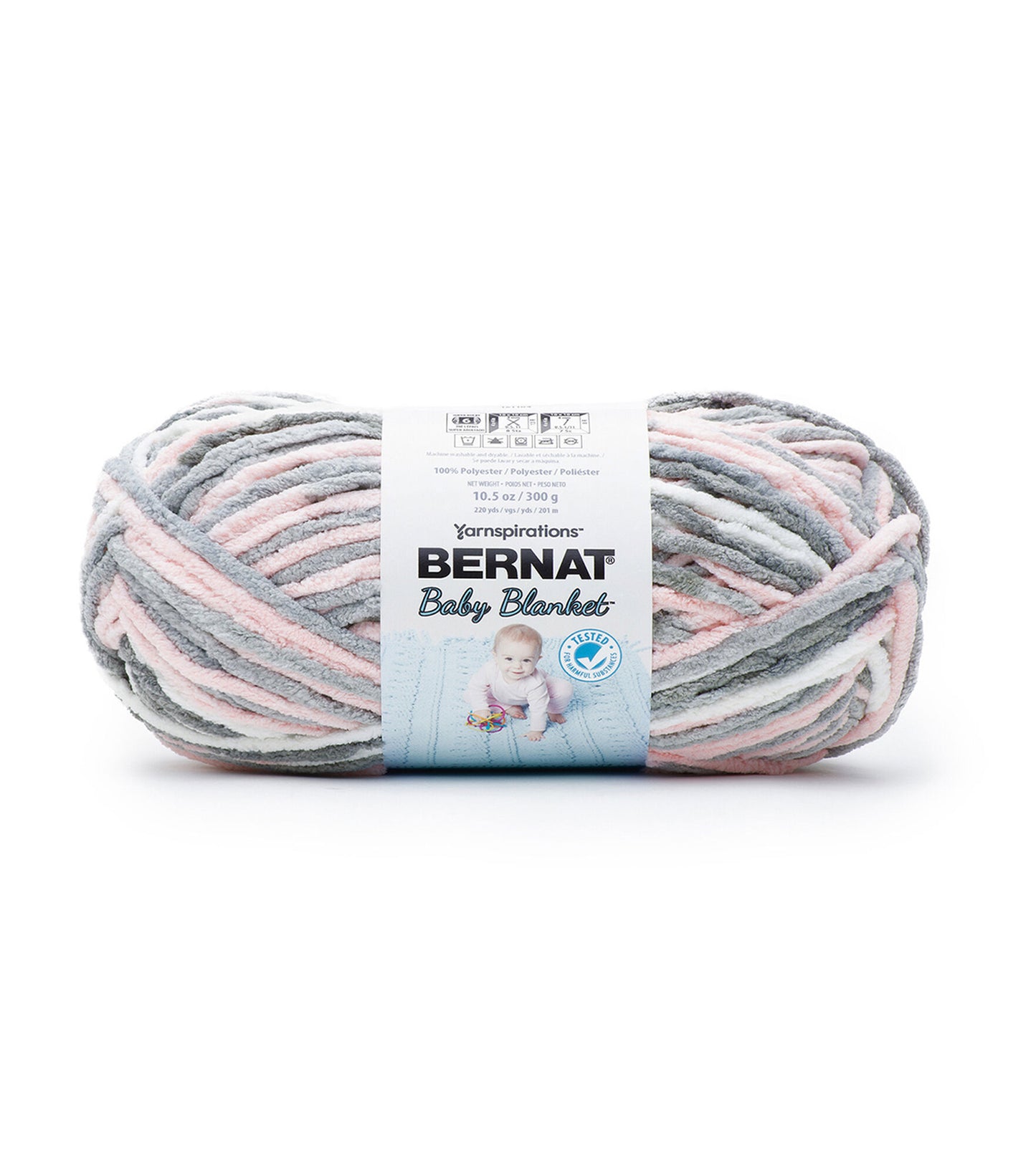 Bernat Blanket Baby Baby Grays