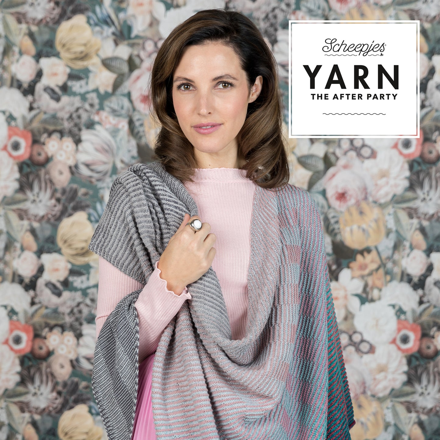 YARN The After Party no.19 Read Between the Lines Whirl Pattern booklet