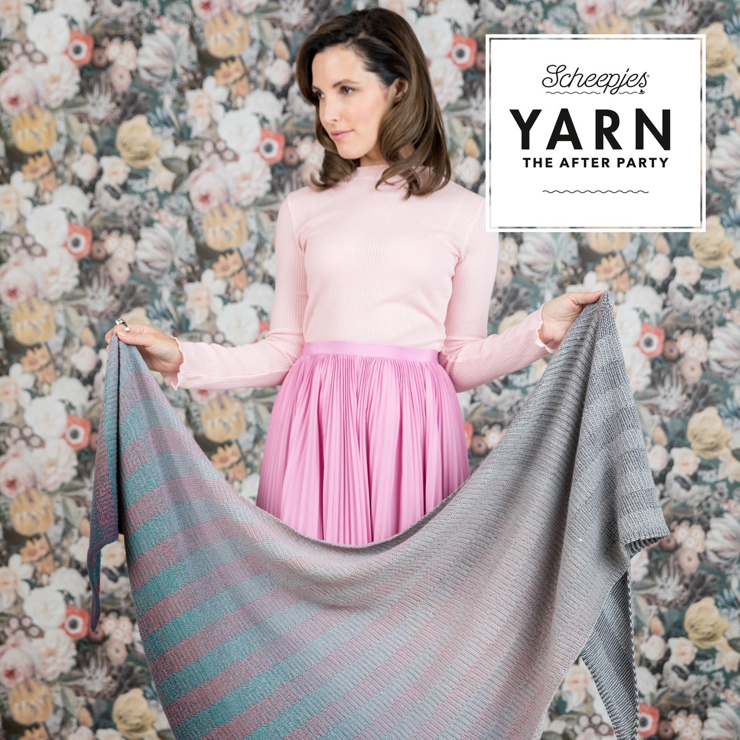 YARN The After Party no.19 Read Between the Lines Whirl Pattern booklet