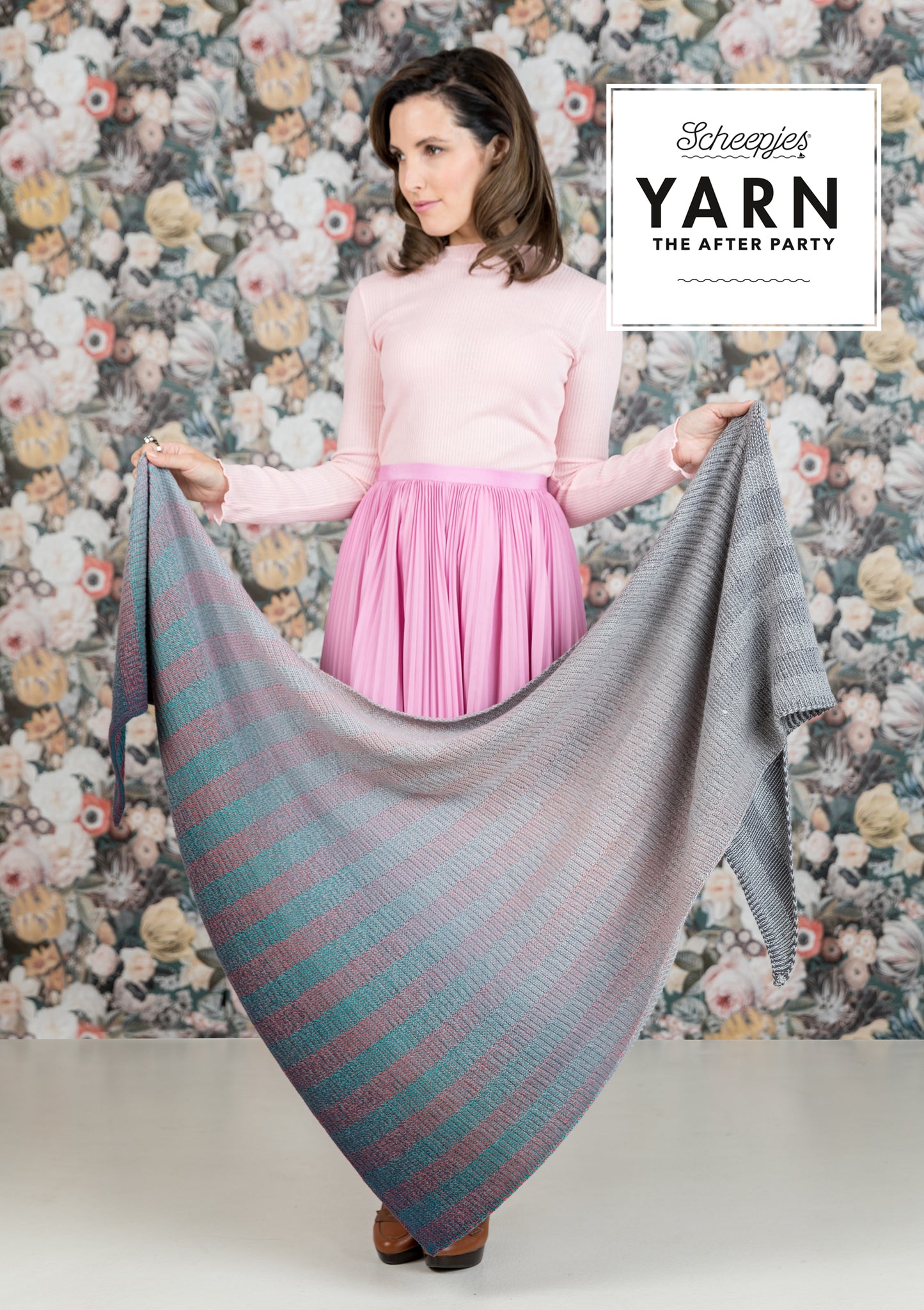 YARN The After Party no.19 Read Between the Lines Whirl Pattern booklet