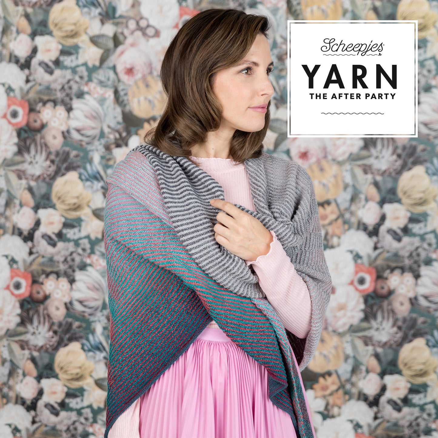 YARN The After Party no.19 Read Between the Lines Whirl Pattern booklet