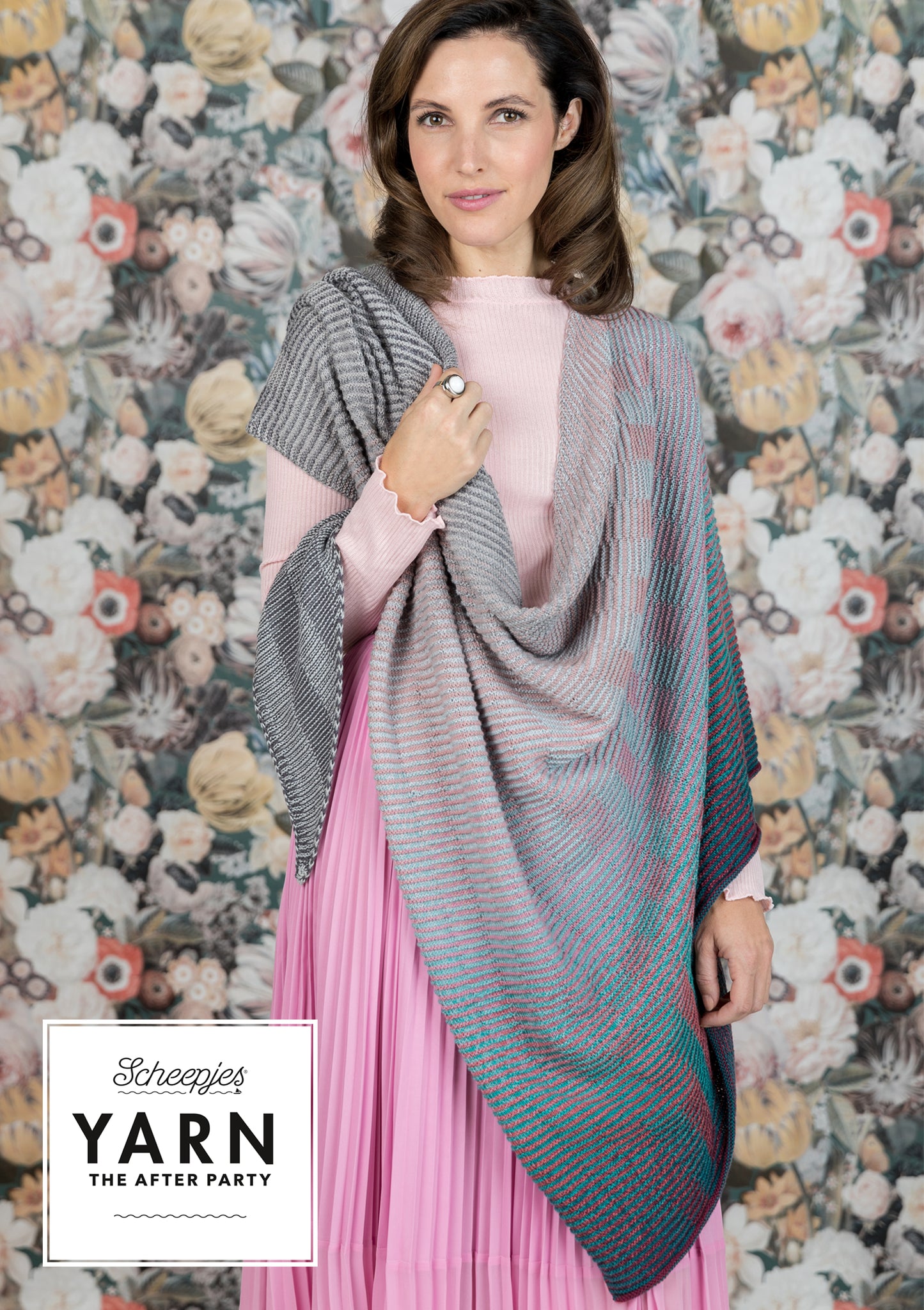 YARN The After Party no.19 Read Between the Lines Whirl Pattern booklet