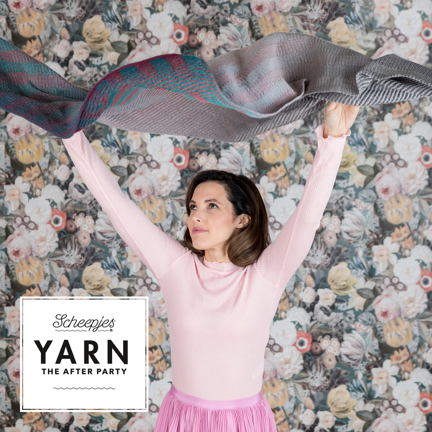 YARN The After Party no.19 Read Between the Lines Whirl Pattern booklet
