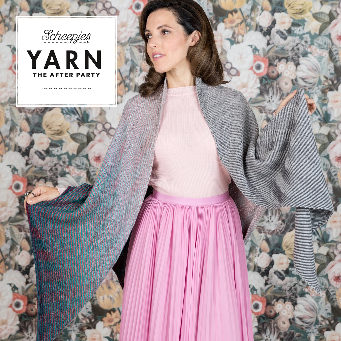 YARN The After Party no.19 Read Between the Lines Whirl Pattern booklet
