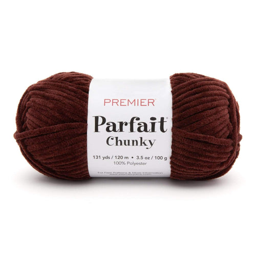 Premier Parfait Chunky Chenille yarn- Chocolate