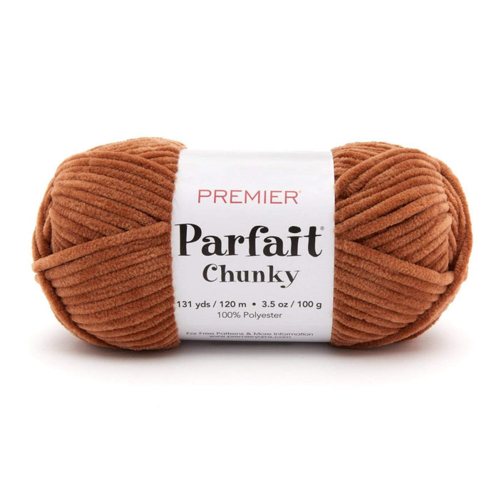 Premier Parfait Chunky Chenille yarn-Teddy Bear