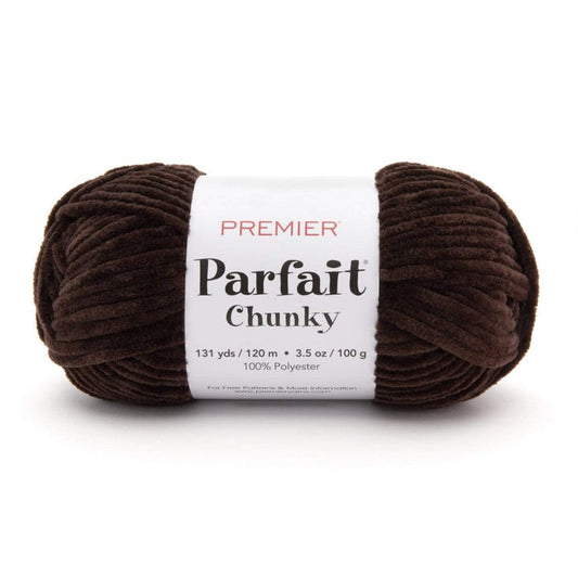Premier Parfait Chunky Chenille yarn- espresso