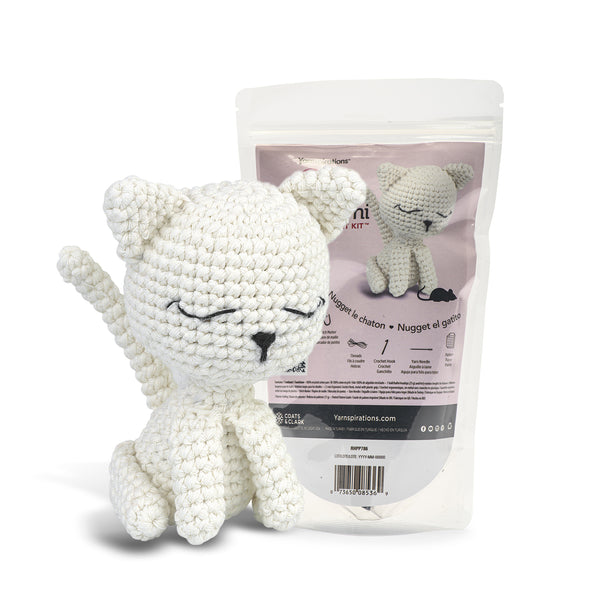 Red Heart Nugget the Kitten Amigurumi crochet kit