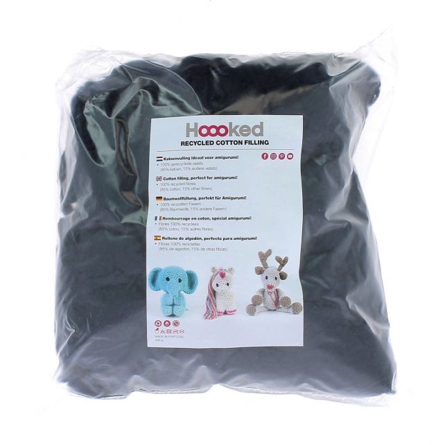 Hoooked Fluffy Cotton Filling 100% Recycled eco friendly