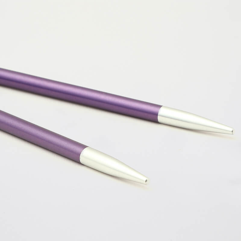 Knitpro Zing Interchangeable Needles various 12 sizes 3.00mm to 8.00mm