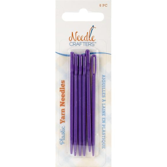 Needlecrafters plastic Finishing Needles 6/pkg