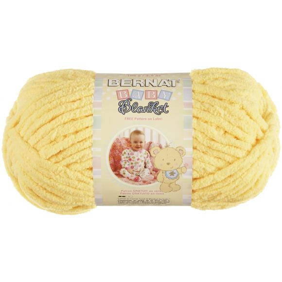 Bernat Baby Blanket yarn Yellow 100g