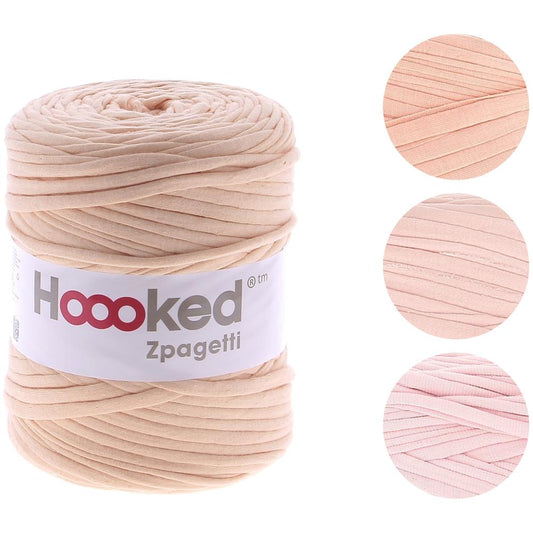 Hoooked Zpagetti Yarn Ballet Peach Pack of 3 *Pre-order*