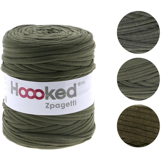 Hoooked Zpagetti Yarn Vineyard Green Pack of 3 *Pre-order*