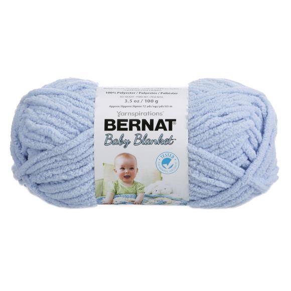 Bernat Baby Blanket yarn Baby Blue 100g