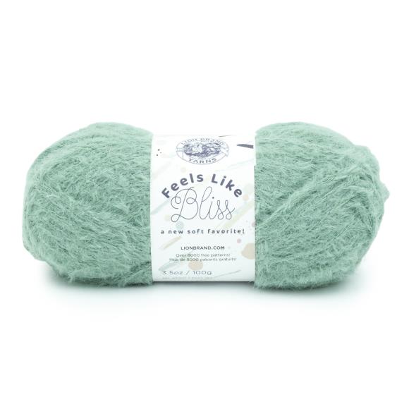 Lion Brand Feels like Bliss Yarn Sage